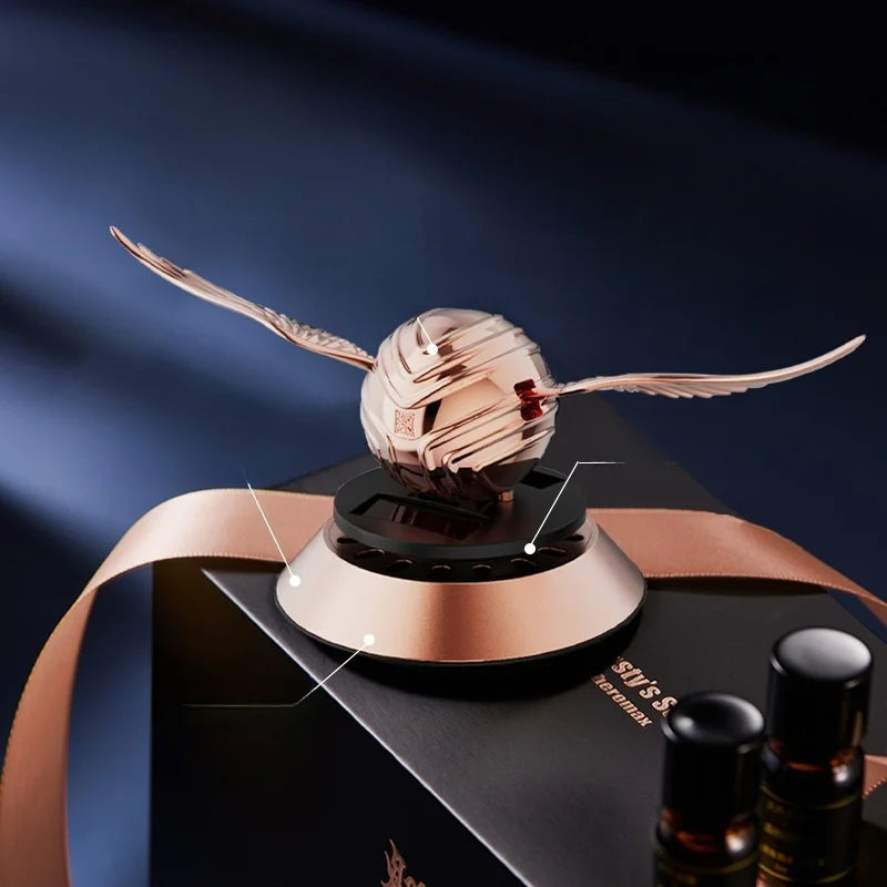 Durable Vehicle Interior Accessory Air Freshener with Bird Flying Decorations Car Aromatherapy Product