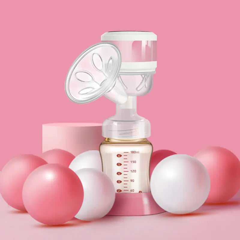 Silent Electric All-in-One Breast Pump and Manual Milker
